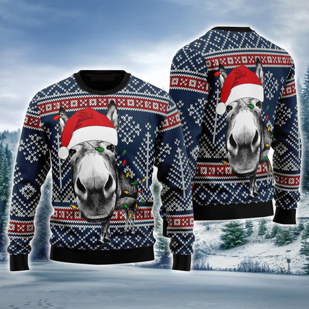 Donkey on sale christmas jumper