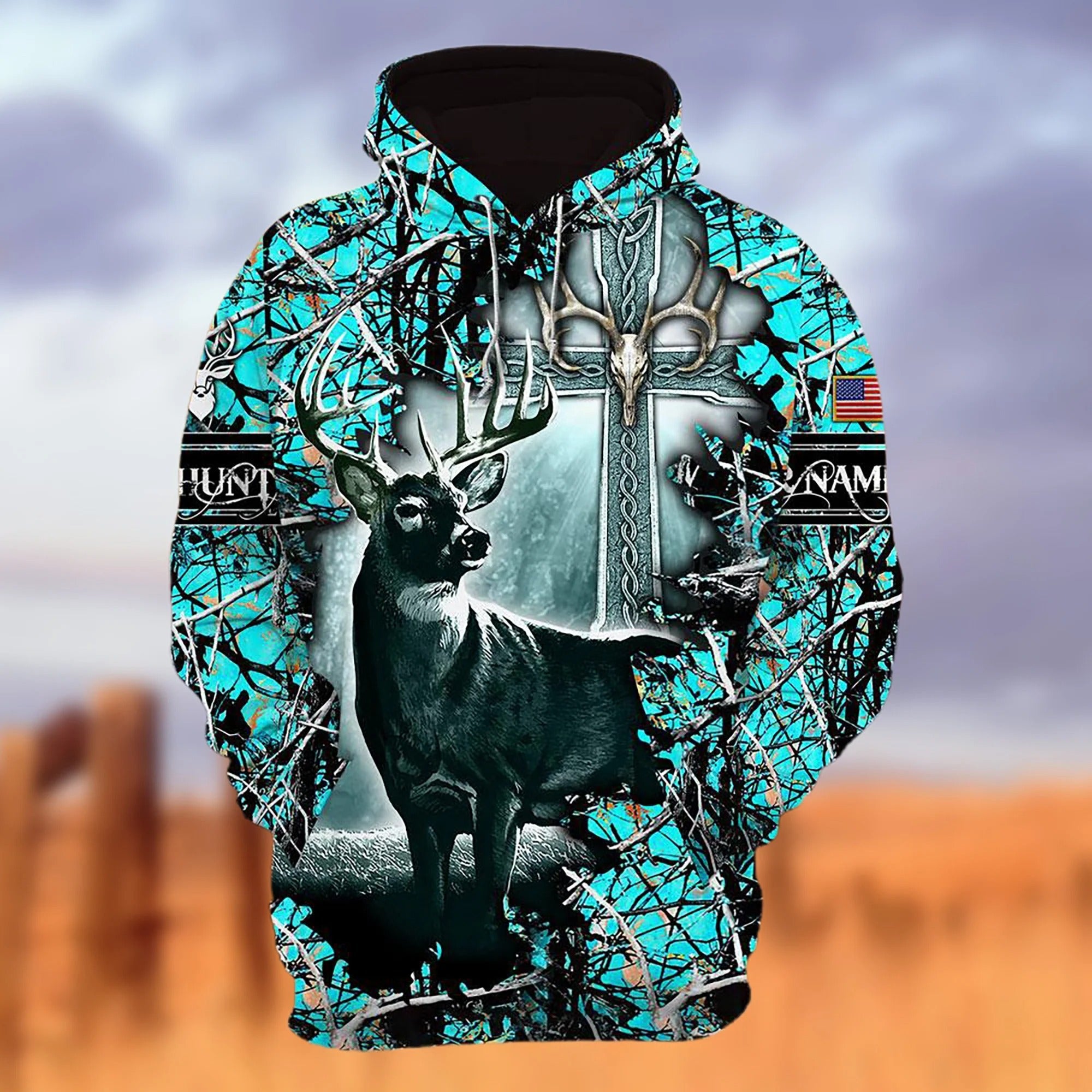 Deer on sale hunting hoodie