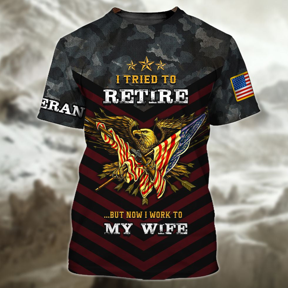 Veteran T-Shirt Design Projects