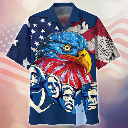 Boston Red Sox MLB Hawaiian Shirt 4th Of July Independence Day