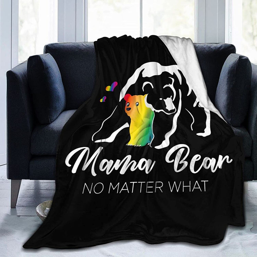 LGBTQ Mom Mama Bear Mother Gift Rainbow T-Shirt - Gay Pride Equal Rights  Rainbow Shirt