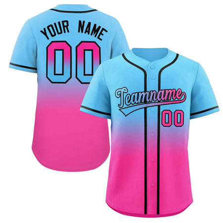 Custom Baseball Jerseys Printing Name Number For Adults/Kids Gradient