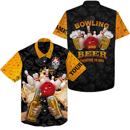 Beer Frame Bowling Jersey