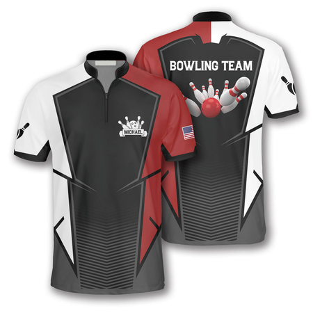 Custom Bowling Jerseys - Browse Our Men's Zipper Jerseys