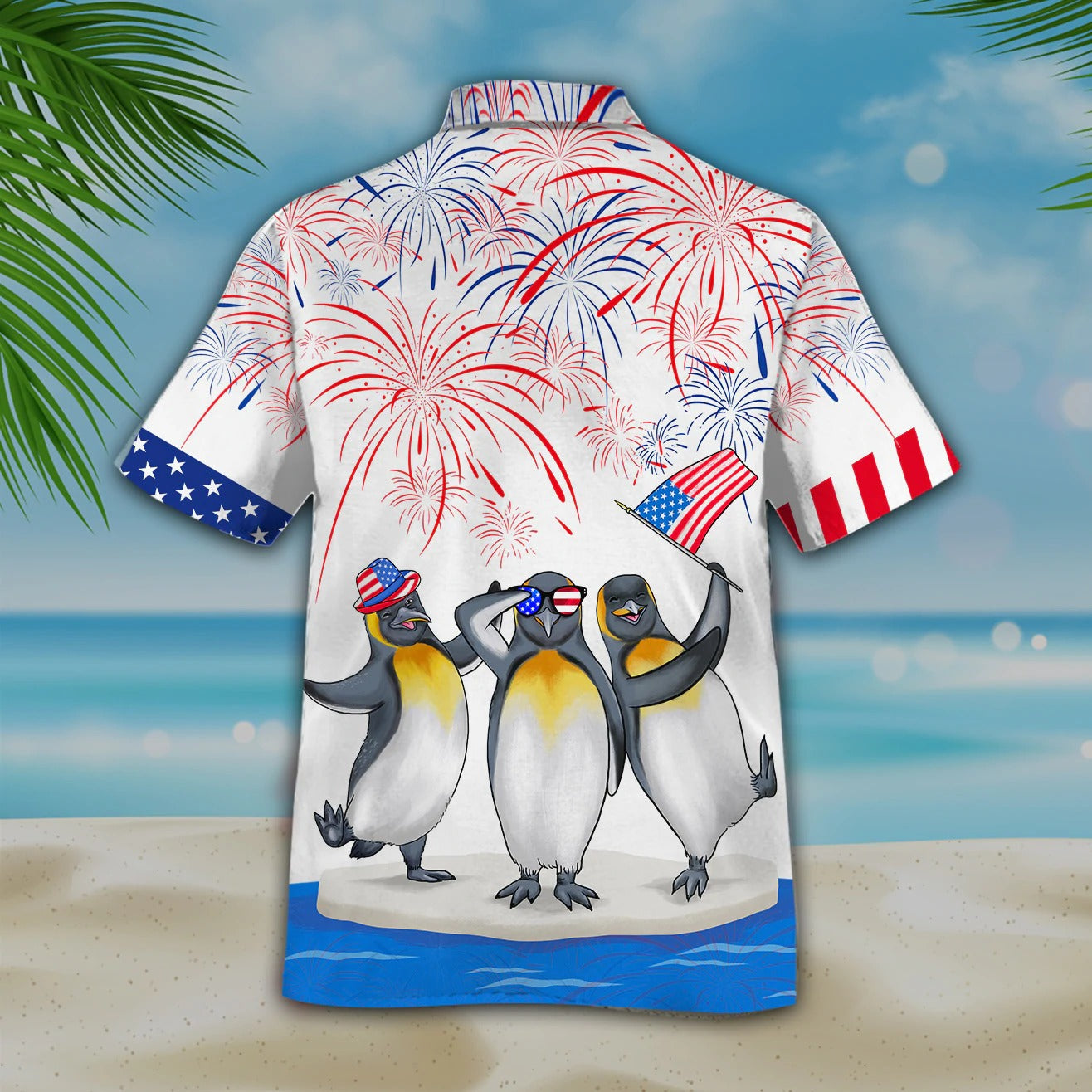 Pittsburgh Penguins NHL Hawaiian Shirt 4th Of July Independence