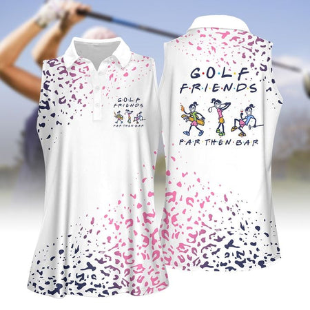 Custom Womens Golf Shirts Short Sleeve, 3D Funny Golf Outfits for Wome